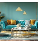 Single pendant lamps - Milagro CAPITAL GOLD pendant lamp Ø32cm 1xGX53 MLP0957 - product 4