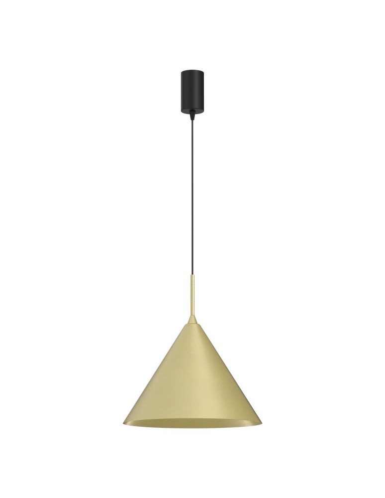 Single pendant lamps - Milagro CAPITAL GOLD pendant lamp Ø32cm 1xGX53 MLP0957 - product kolory-swiatla.pl 7