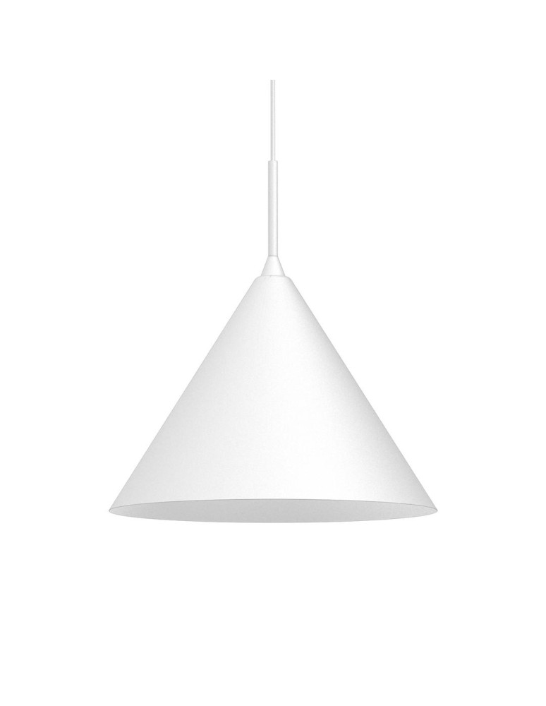 Single pendant lamps - Milagro CAPITAL WHITE pendant lamp Ø32cm 1xGX53 MLP0959 - product kolory-swiatla.pl 2