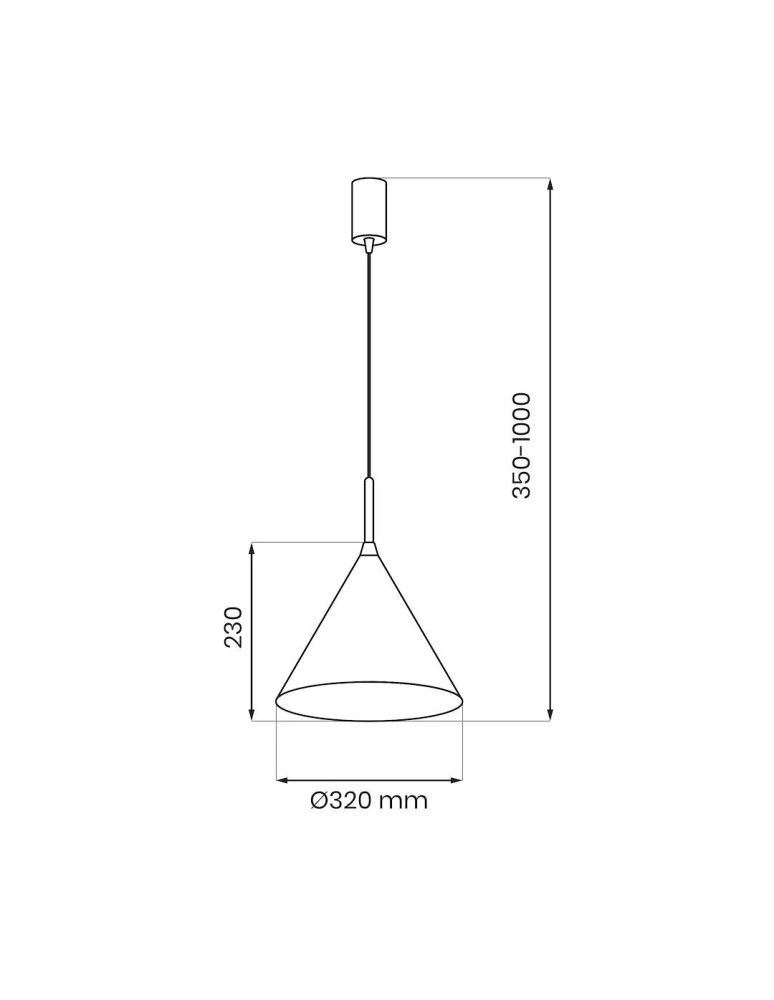 Single pendant lamps - Milagro CAPITAL WHITE pendant lamp Ø32cm 1xGX53 MLP0959 - product kolory-swiatla.pl 6
