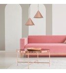 Single pendant lamps - Milagro CAPITAL ROSE GOLD pendant lamp Ø32cm 1xGX53 MLP0960 - product 4