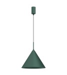 Single pendant lamps - Milagro CAPITAL GREEN pendant lamp Ø32cm 1xGX53 MLP0961 - product 1