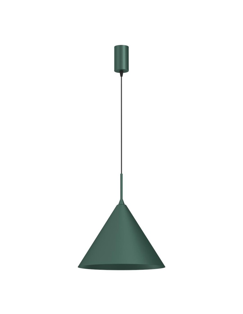 Single pendant lamps - Milagro CAPITAL GREEN pendant lamp Ø32cm 1xGX53 MLP0961 - product kolory-swiatla.pl 7