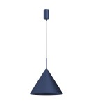 Single pendant lamps - Milagro CAPITAL NAVY BLUE pendant lamp Ø32cm 1xGX53 MLP0962 - product 1