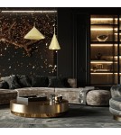 Single pendant lamps - Milagro CAPITAL GOLD pendant lamp Ø17cm 1xGX53 MLP0963 - product 3