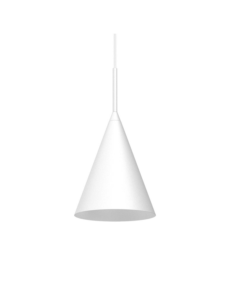 Single pendant lamps - Milagro CAPITAL WHITE pendant lamp Ø17cm 1xGX53 MLP0965 - product kolory-swiatla.pl 2