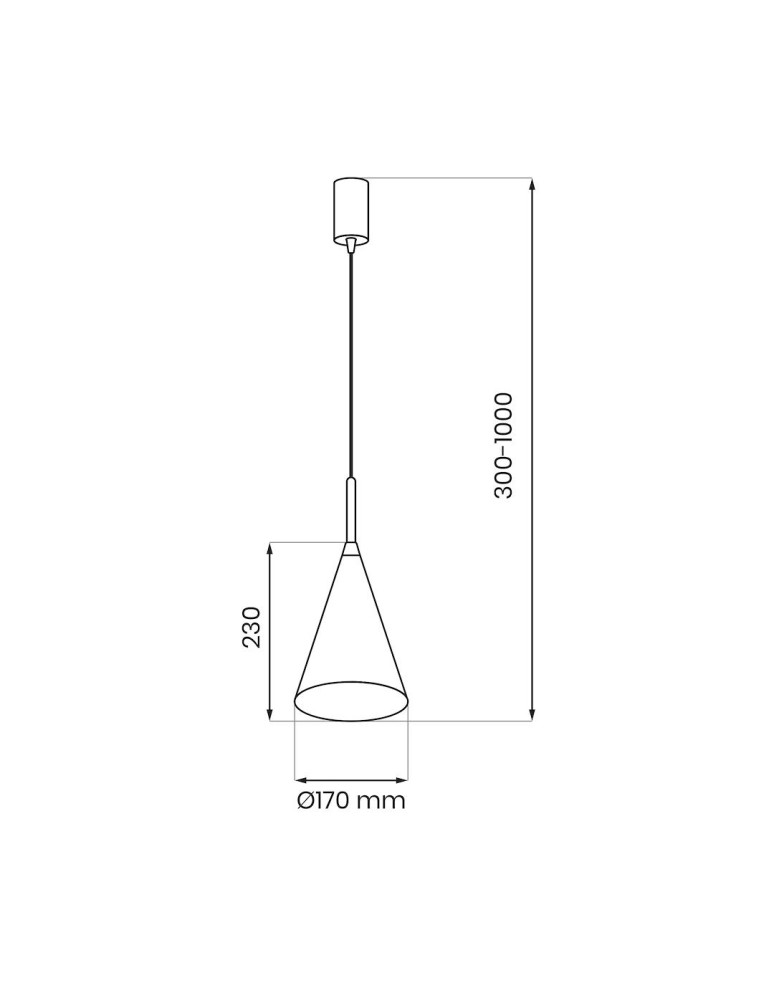 Single pendant lamps - Milagro CAPITAL WHITE pendant lamp Ø17cm 1xGX53 MLP0965 - product kolory-swiatla.pl 6