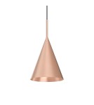 Single pendant lamps - Milagro CAPITAL ROSE GOLD pendant lamp Ø17cm 1xGX53 MLP0966 - product 2