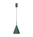 Single pendant lamps - Milagro CAPITAL GREEN pendant lamp Ø17cm 1xGX53 MLP0967 - product 1