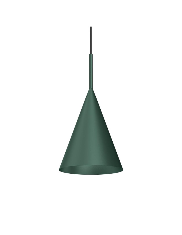 Single pendant lamps - Milagro CAPITAL GREEN pendant lamp Ø17cm 1xGX53 MLP0967 - product kolory-swiatla.pl 2