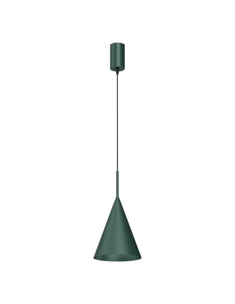 Single pendant lamps - Milagro CAPITAL GREEN pendant lamp Ø17cm 1xGX53 MLP0967 - product kolory-swiatla.pl 7