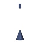 Single pendant lamps - Milagro CAPITAL NAVY BLUE pendant lamp Ø17cm 1xGX53 MLP0968 - product 1