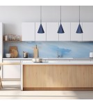 Single pendant lamps - Milagro CAPITAL NAVY BLUE pendant lamp Ø17cm 1xGX53 MLP0968 - product 3