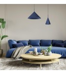 Single pendant lamps - Milagro CAPITAL NAVY BLUE pendant lamp Ø17cm 1xGX53 MLP0968 - product 4