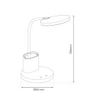 Desk lamps - Milagro SCUOLA BLACK 5W LED desk lamp ML1015 - product 4