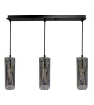 Pendant lamps on a strip - Milagro PADOVA 3xE27 pendant lamp ML1073 - product 1
