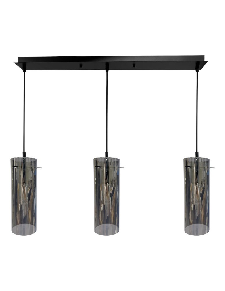 Pendant lamps on a strip - Milagro PADOVA 3xE27 pendant lamp ML1073 - product kolory-swiatla.pl 6