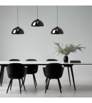 Single pendant lamps - Milagro GAMMA BLACK 1xE27 pendant lamp MLP1063 - product 3