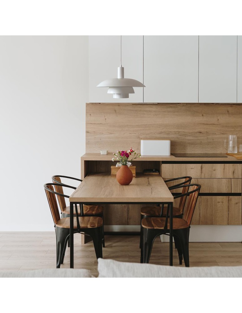 Scandinavian style pendant lamps - Milagro FERRO 1xE27 pendant lamp ML1048 - product kolory-swiatla.pl 3