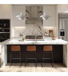 Scandinavian style pendant lamps - Milagro FERRO 1xE27 pendant lamp ML1048 - product 4