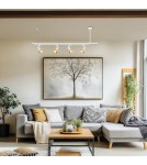 Accessories for 3 phase busbars - Milagro Power Sling Guide Track White 3-Way ML1194 - product 2