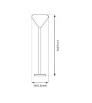 Accessories for 3 phase busbars - Milagro Slingshot Track White 3-Way ML1196 - product 4