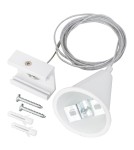 Accessories for 3 phase busbars - Milagro Slingshot Track White 3-Way ML1196 - product 5