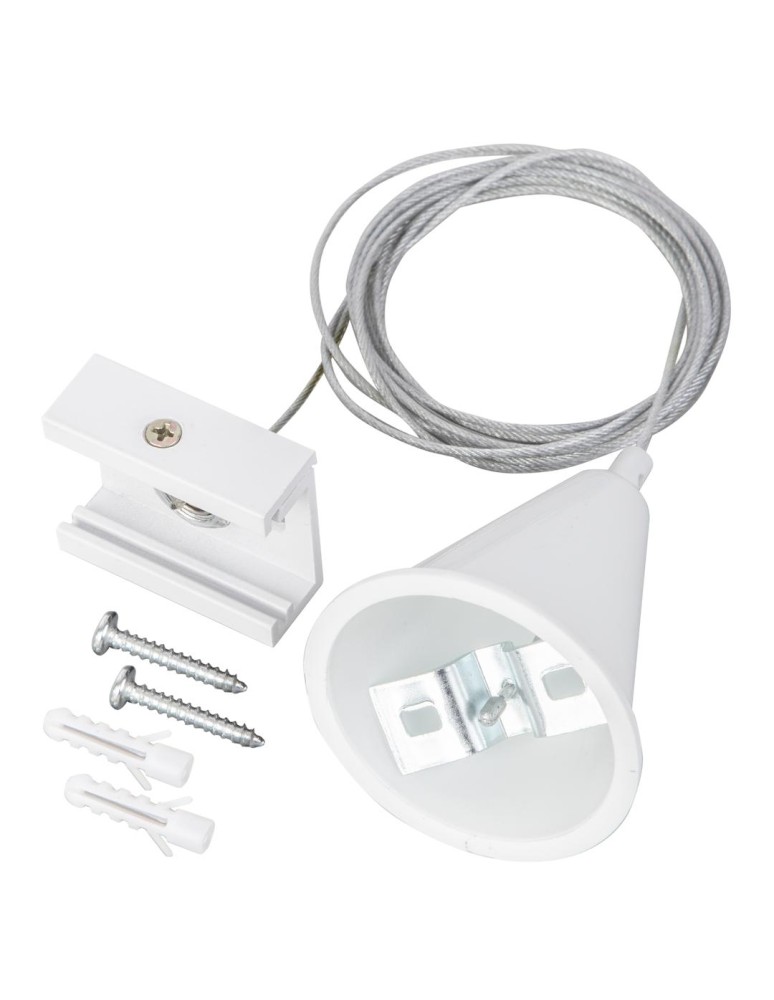 Accessories for 3 phase busbars - Milagro Slingshot Track White 3-Way ML1196 - product kolory-swiatla.pl 5