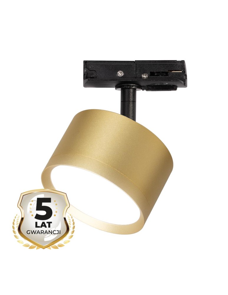 Lamps for 1 phase busbars - Milagro Cyclops Track Luminaire Gold 1xGx53 ML1199 - product kolory-swiatla.pl 1