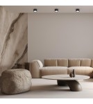 Round ceiling luminaires - Milagro Cyclops Spot Luminaire Black 1xGx53 ML1200 - product 3