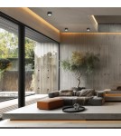 Round ceiling luminaires - Milagro Cyclops Spot Luminaire Black 1xGx53 ML1200 - product 4