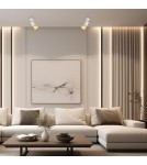 Spotlight ceiling lamps - Milagro Luminaire Tulip Spot White 1xGU10 ML1204 - product 4