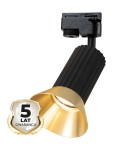 Lamps for 3-phase busbars - Milagro Tulip Track luminaire Black 1xGU10 ML1205 - product 1