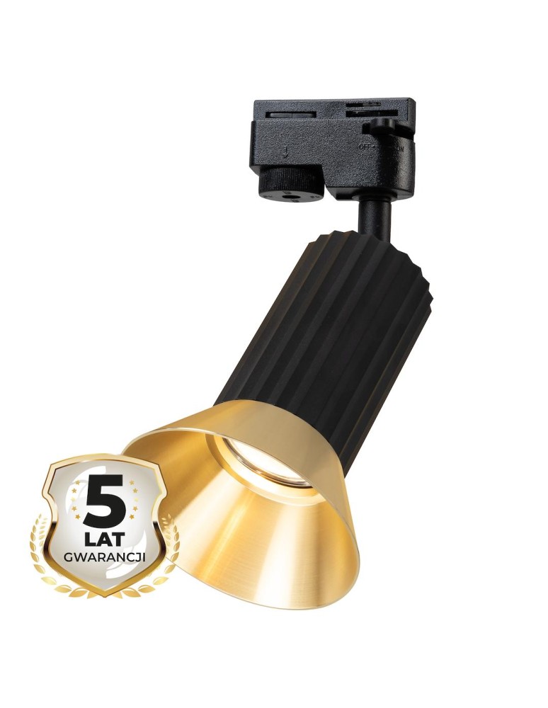 Lamps for 3-phase busbars - Milagro Tulip Track luminaire Black 1xGU10 ML1205 - product kolory-swiatla.pl 1