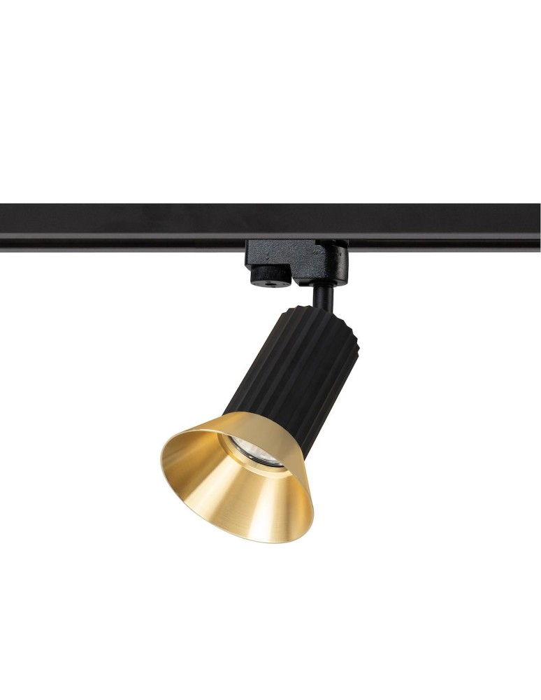 Lamps for 3-phase busbars - Milagro Tulip Track luminaire Black 1xGU10 ML1205 - product kolory-swiatla.pl 3