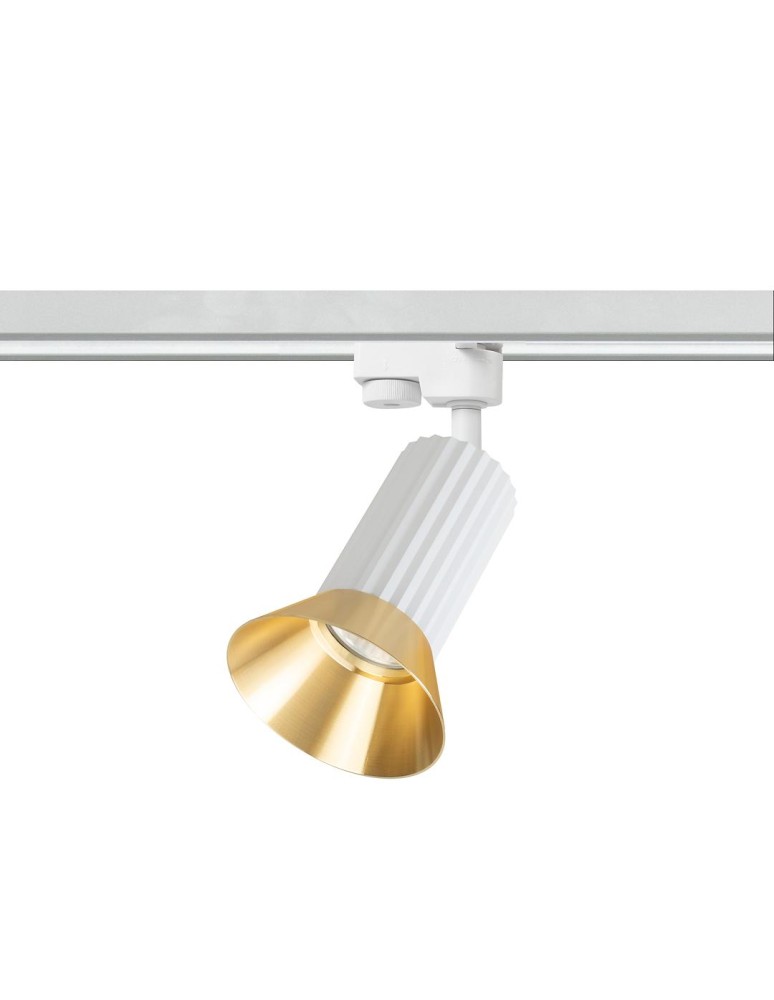 Lamps for 3-phase busbars - Milagro Tulip Track luminaire White 1xGU10 ML1206 - product kolory-swiatla.pl 3