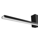 Wall lamps over the mirror - Milagro Wall lamp Artemis Black 13,8W LED 60cm 4000K IP44 ML1019 - product 2