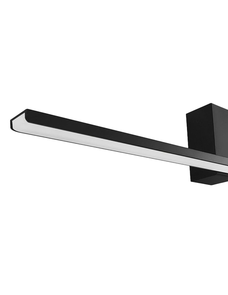 Wall lamps over the mirror - Milagro Wall lamp Artemis Black 13,8W LED 60cm 4000K IP44 ML1019 - product kolory-swiatla.pl 2