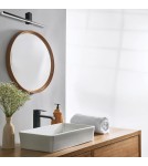 Wall lamps over the mirror - Milagro Wall lamp Artemis Black 13,8W LED 60cm 4000K IP44 ML1019 - product 4