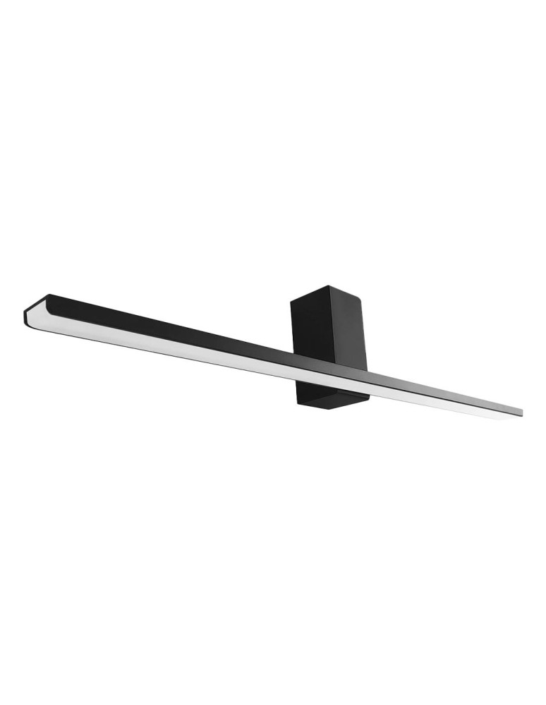 Wall lamps over the mirror - Milagro Wall lamp Artemis Black 13,8W LED 60cm 4000K IP44 ML1019 - product kolory-swiatla.pl 6