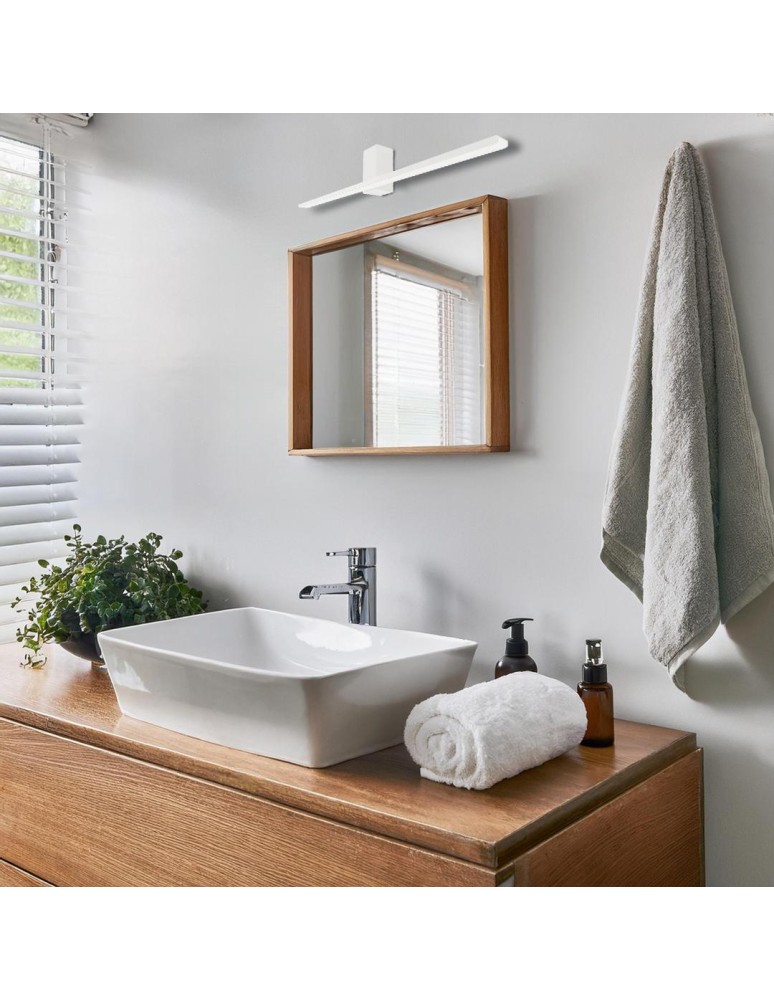 Wall lamps over the mirror - Milagro Wall lamp Artemis White 13.8W LED 60cm 4000K IP44 ML1020 - product kolory-swiatla.pl 4