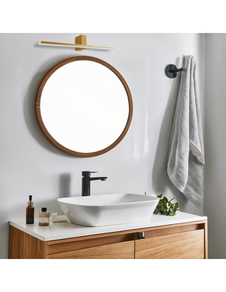 Wall lamps over the mirror - Milagro Wall lamp Artemis Gold 13,8W LED 60cm 4000K IP44 ML1022 - product kolory-swiatla.pl 4