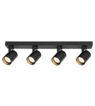 Spotlight ceiling lamps - Milagro Luminaire Volf Spot Black 4xGU10 ML1295 - product 2