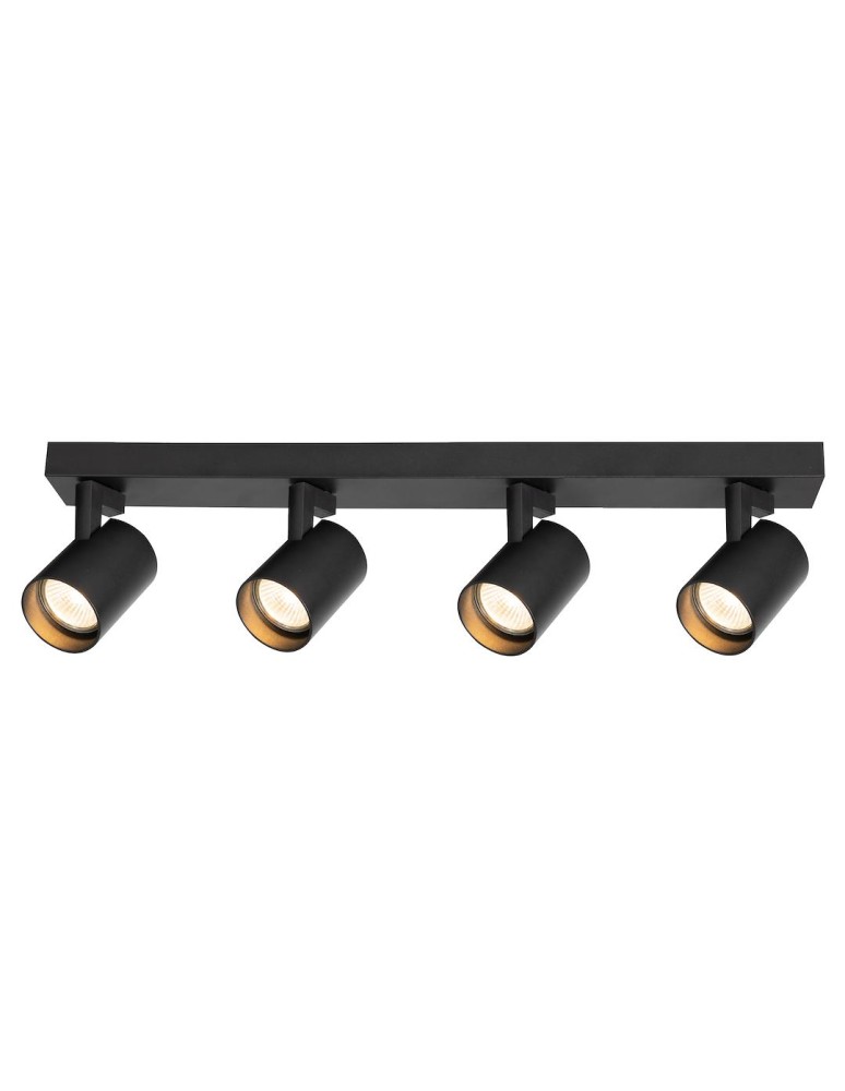 Spotlight ceiling lamps - Milagro Luminaire Volf Spot Black 4xGU10 ML1295 - product kolory-swiatla.pl 2
