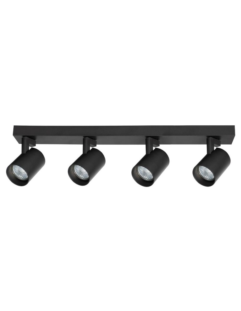 Spotlight ceiling lamps - Milagro Luminaire Volf Spot Black 4xGU10 ML1295 - product kolory-swiatla.pl 6