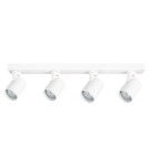 Spotlight ceiling lamps - Milagro Volf Spot Luminaire White 4xGU10 ML1296 - product 1