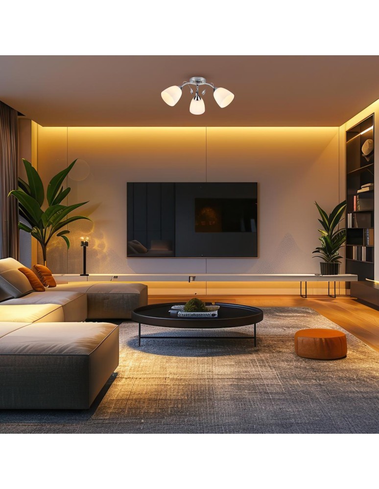 Classic ceiling lamps - Milagro PIREUS 3xE27 ceiling lamp ML1275 - product kolory-swiatla.pl 3