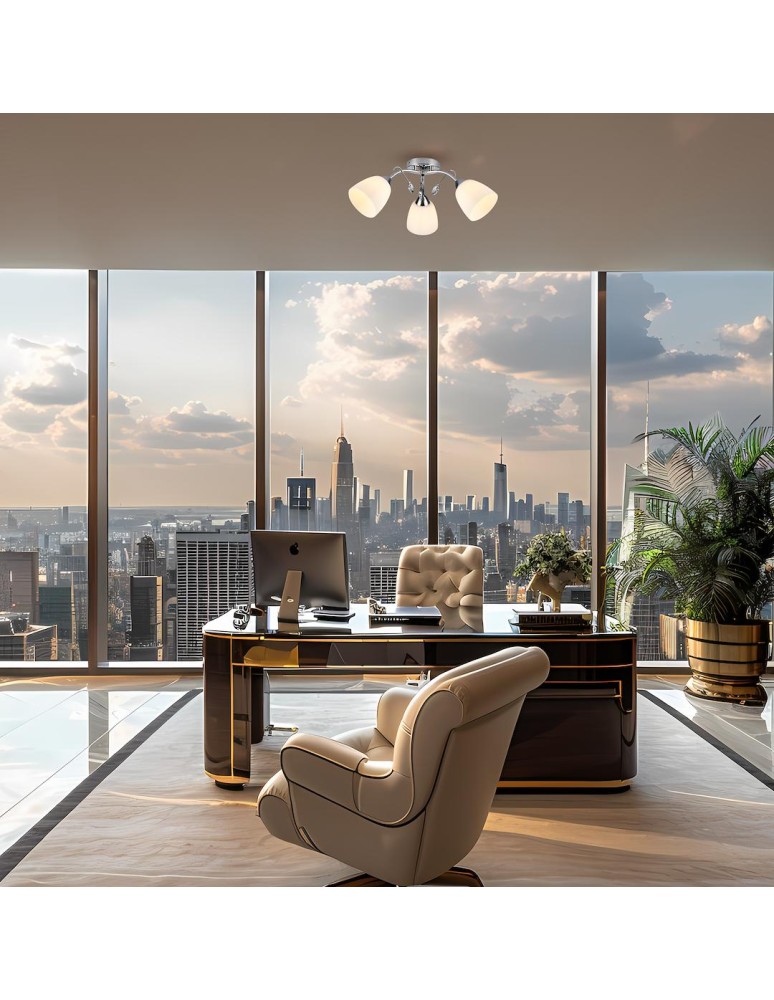 Classic ceiling lamps - Milagro PIREUS 3xE27 ceiling lamp ML1275 - product kolory-swiatla.pl 4