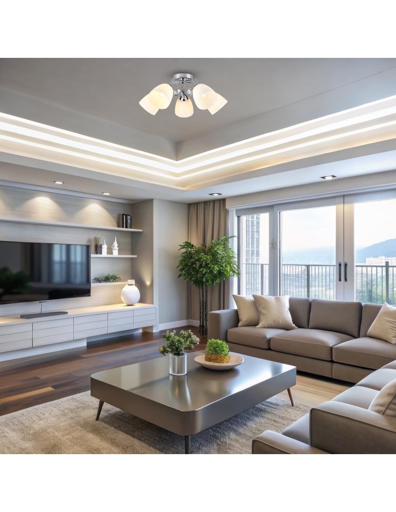 Classic ceiling lamps - Milagro PIREUS 5xE27 ceiling lamp ML1276 - product kolory-swiatla.pl 3