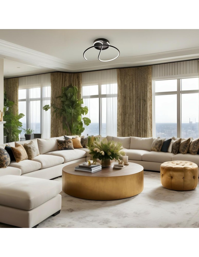 LED ceiling lamps - Milagro DELTA 30W LED ceiling lamp ML1174 - product kolory-swiatla.pl 4